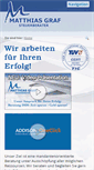 Mobile Screenshot of graf-steuerberater.de